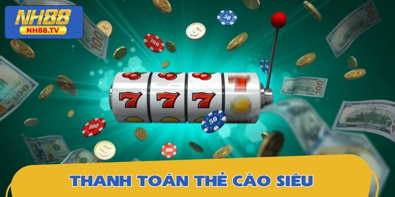 Thanh toán trực tiếp qua thẻ cào siêu đơn giản