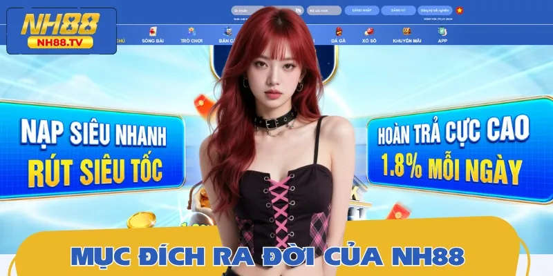 NH88 là nhà cái thượng lưu ra đời từ năm 2010